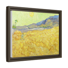Van Gogh's Wheatfield with a reaper (1889) - NOMADEN ART GALLERY