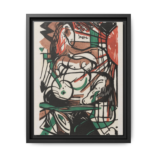 The Birth of Horses (1913) print in high resolution by Franz Marc - NOMADEN ART GALLERY