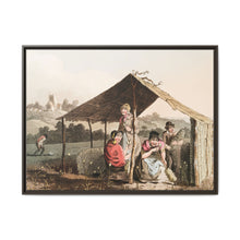 Illustration of teasel field from The Costume of Yorkshire (1814) by George Walker - NOMADEN ART GALLERY