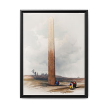 Ancient Egypt Art: Obelisk of Heliopolis by David Roberts - Canvas Wall Art - NOMADEN ART GALLERY