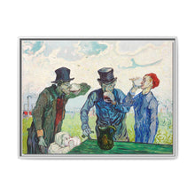 The Drinkers (1890) by Vincent Van Gogh - Renaissance Wall Art Canvas - NOMADEN ART GALLERY