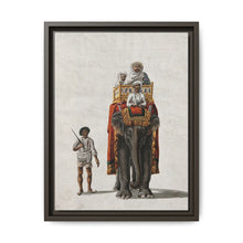 Indian Gouache Painting: Elephant Procession - NOMADEN ART GALLERY