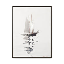 Two–masted Schooner with Dory (1894) by Winslow Homer - NOMADEN ART GALLERY