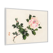 Pink rose by Kōno Bairei (1844-1895)