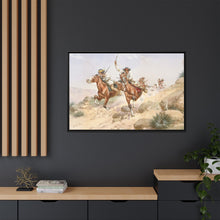 Apache Indians on Horseback by Herman Wendelborg Hansen