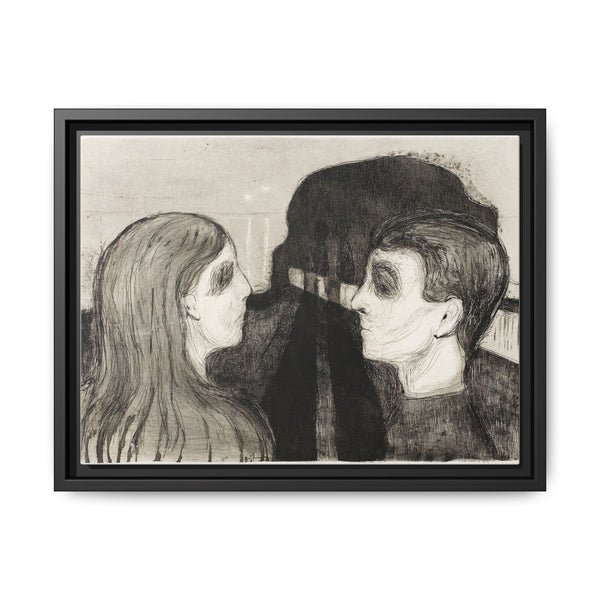 Attraction II (1895) by Edvard Munch - NOMADEN ART GALLERY