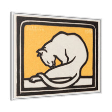 A waxing cat (1918) by Julie de Graag