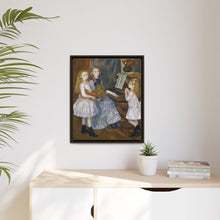 The Daughters of Catulle Mendès, Huguette (1871–1964), Claudine (1876–1937), and Helyonne (1879–1955) (1888) by Pierre-Auguste Renoir