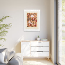 Impresión de plantilla con patrón floral Art Nouveau de estilo oriental
