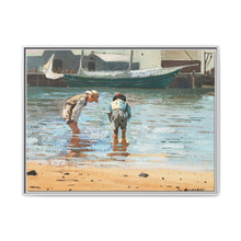 Boys Wading (1873) by Winslow Homer - NOMADEN ART GALLERY