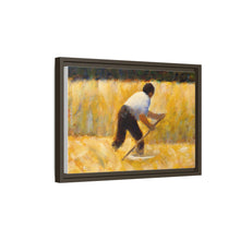 The Mower (ca. 1881–1882) by Georges Seurat