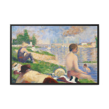 Georges Seurat's Final Study for “Bathers at Asnières” (1883) - NOMADEN ART GALLERY