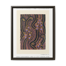 Art Deco Flower pattern pochoir print in oriental style - NOMADEN ART GALLERY