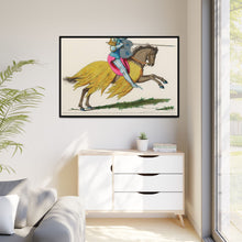 French Knight, 14th Century: Vintage Equestrian Art by Paul Mercuri (1860)