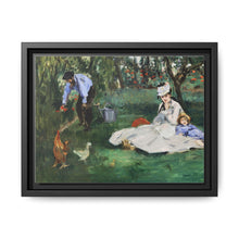 The Monet Family in Their Garden at Argenteuil (1874) by Édouard Manet - NOMADEN ART GALLERY