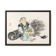 Smoking farmer with branches by Kōno Bairei (1844-1895) - NOMADEN ART GALLERY