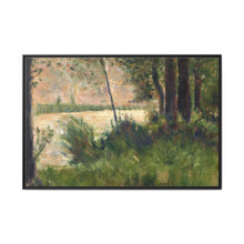Georges Seurat's Grassy Riverbank (1881–1882) - NOMADEN ART GALLERY