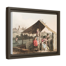 Illustration of teasel field from The Costume of Yorkshire (1814) by George Walker
