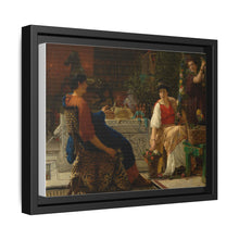 Preparations for the Festivities (The Floral Wreath) (1866) by Sir Lawrence Alma Tadema