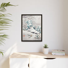 Sawatari in Snow (1936) print in high resolution by Hiroaki Takahashi
