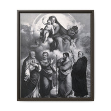 The Virgin and Child with Saint Geminianus of Modena, Saint Peter, Saint Paul and Saint Antony of Padua. Lithograph by F. Hanfstaengl after B. Ramenghi, il Bagnacavallo. - NOMADEN ART GALLERY