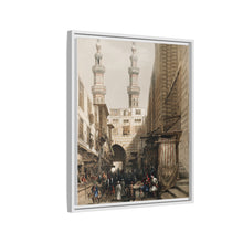 Minarets and grand entrance of the Metwaleys at Cairo illustration by David Roberts (1796–1864)
