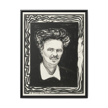 August Strindberg (1896) by Edvard Munch - NOMADEN ART GALLERY