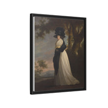 Portrait of a Lady Wearing an Elaborate Hat (1785-90) by British