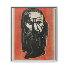 Head of an Old Man with Beard (1902) by Edvard Munch - NOMADEN ART GALLERY