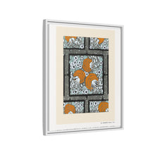 Patrón de pochoir de flores en estilo oriental Art Nouveau. Original de nuestra propia edición de 1914 de Samarkande.