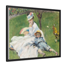Pierre-Auguste Renoir's Madame Monet and Her Son (1874)