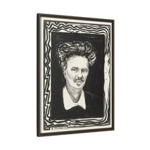 August Strindberg (1896) by Edvard Munch - NOMADEN ART GALLERY
