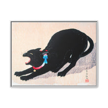 Black Cat Hissing 20th century print in high resolution by Hiroaki Takahashi - NOMADEN ART GALLERY