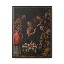 Adoration of the Shepherds with Saints Francis and Saint Carlo Borromeo by Antonio d Enrico called Tanzio da Varallo - NOMADEN ART GALLERY