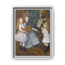 The Daughters of Catulle Mendès, Huguette (1871–1964), Claudine (1876–1937), and Helyonne (1879–1955) (1888) by Pierre-Auguste Renoir - NOMADEN ART GALLERY