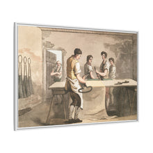 Illustration of the cloth dresser from The Costume of Yorkshire (1814) by George Walker