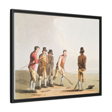 Illustration of nor and spell from The Costume of Yorkshire (1814) by George Walker
