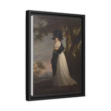 Portrait of a Lady Wearing an Elaborate Hat (1785-90) by British