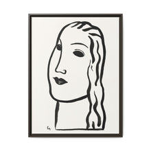 Woman's Head: Vintage Drawing by Leo Gestel - NOMADEN ART GALLERY