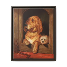 Dignity and Impudence by Sir Edwin Landseer (1877), Landseer’s dog painting of a bloodhound and a terrier - NOMADEN ART GALLERY