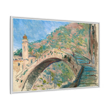 Claude Monet's Bridge at Dolceacqua (1884) - NOMADEN ART GALLERY