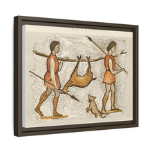 Hunter-Gatherer Mosaic: Vintage Encyclopaedia Art (1891)