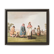 Illustration of riding the stang from The Costume of Yorkshire (1814) by George Walker - NOMADEN ART GALLERY