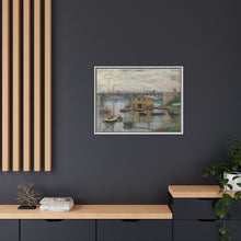 Claude Monet's Bridge at Argenteuil on a Gray Day (1876) - NOMADEN ART GALLERY