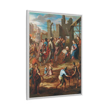 The Adoration of the Kings with Viceroy Pedro de Castro y Figueroa, Duke of La Conquista (La adoracion de los reyes con el virrey Pedro de Castro y Figueroa, duque de la Conquista) by Nicolas Enriquez.