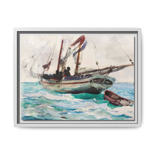 Schooner–Nassau (ca. 1888–1889) by Winslow Homer - NOMADEN ART GALLERY