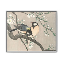 Tits on Cherry Branch (1900–1910) by Ohara Koson