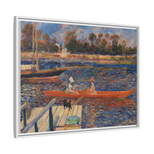El Sena en Argenteuil (La Seine A Argenteuil) de Pierre Auguste Renoir.