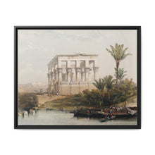 The hypaethral temple at Philae called the Bed of Pharaoh illustration by David Roberts (1796–1864) - NOMADEN ART GALLERY