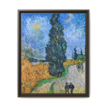 Vincent van Gogh's Road with Cypress and Star (1890) - NOMADEN ART GALLERY